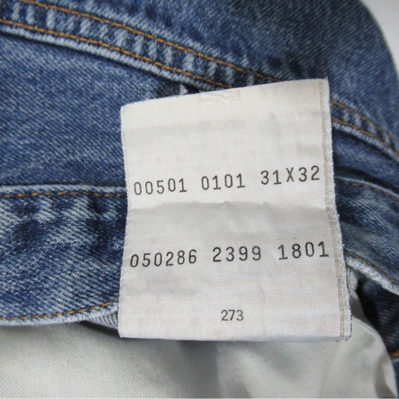Levi’s Vintage Denim Jeans Bleach Acid Wash Detail Size 27 - Picture 8 of 17